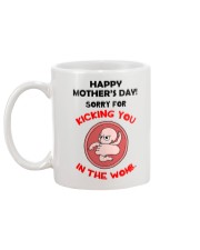 Kick Mom In The Womb Mug back