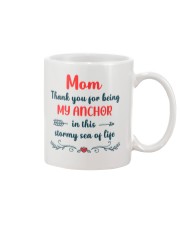 Anchor In Stormy Sea Mug front