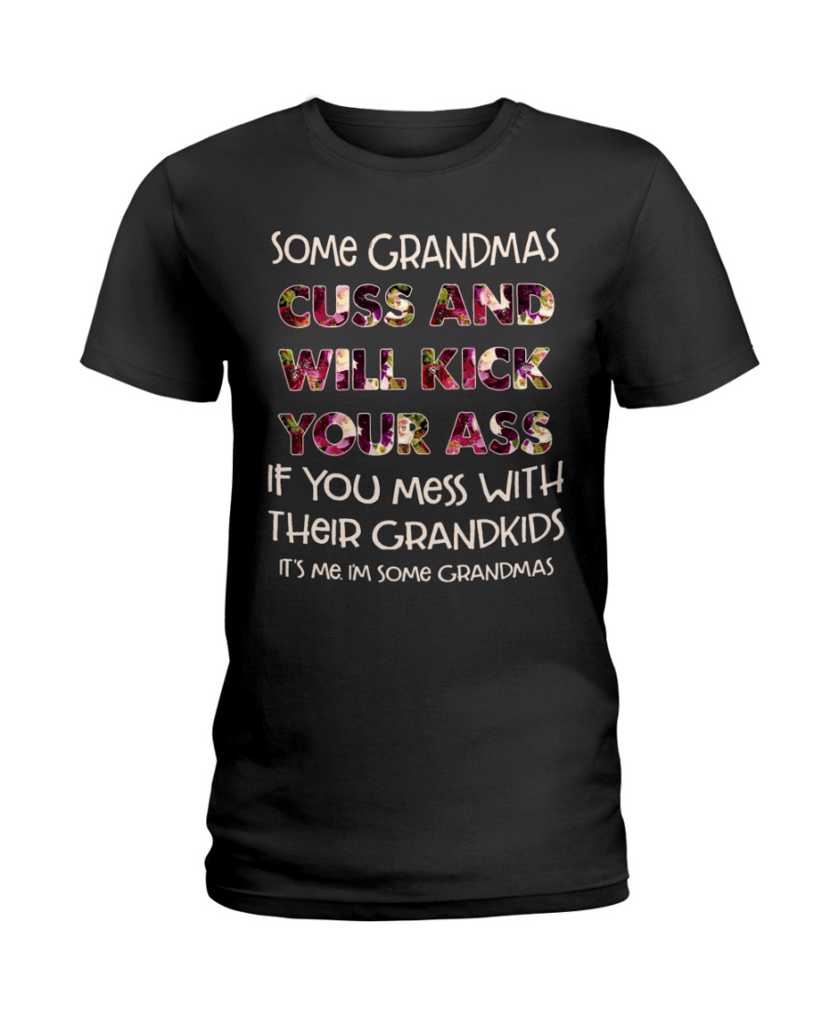 Some Grandma Cuss Ladies T-Shirt