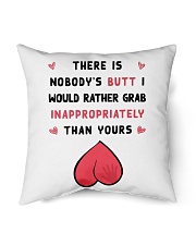Nobody's Butt Pillow Indoor Pillow - 16” x 16” thumbnail