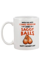 Come Wisdom Saggy Balls Mug back