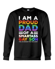 Smartass Gay Son Crewneck Sweatshirt thumbnail