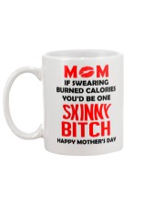 Swearing Burned Calories Mug back