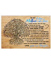 To My Future Mother-in-law 17x11 Poster front