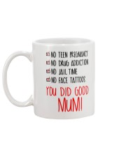 You Did Good Mum Mug back