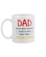Dad Sperm Donor Mug back