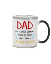 Dad Sperm Donor Color Changing Mug thumbnail