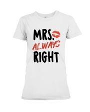 Mrs Right Premium Fit Ladies Tee thumbnail