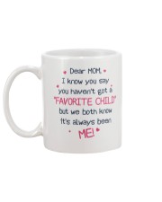 Me Always Favorite Child Mug back
