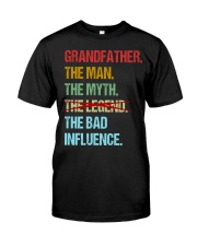 Grandfather Bad Influencer Classic T-Shirt front