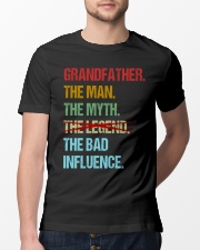 Grandfather Bad Influencer Classic T-Shirt lifestyle-mens-crewneck-front-13