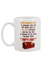 Same Spot On The Sofa Mug back