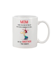 Mom Dickhead Of A Son Mug front