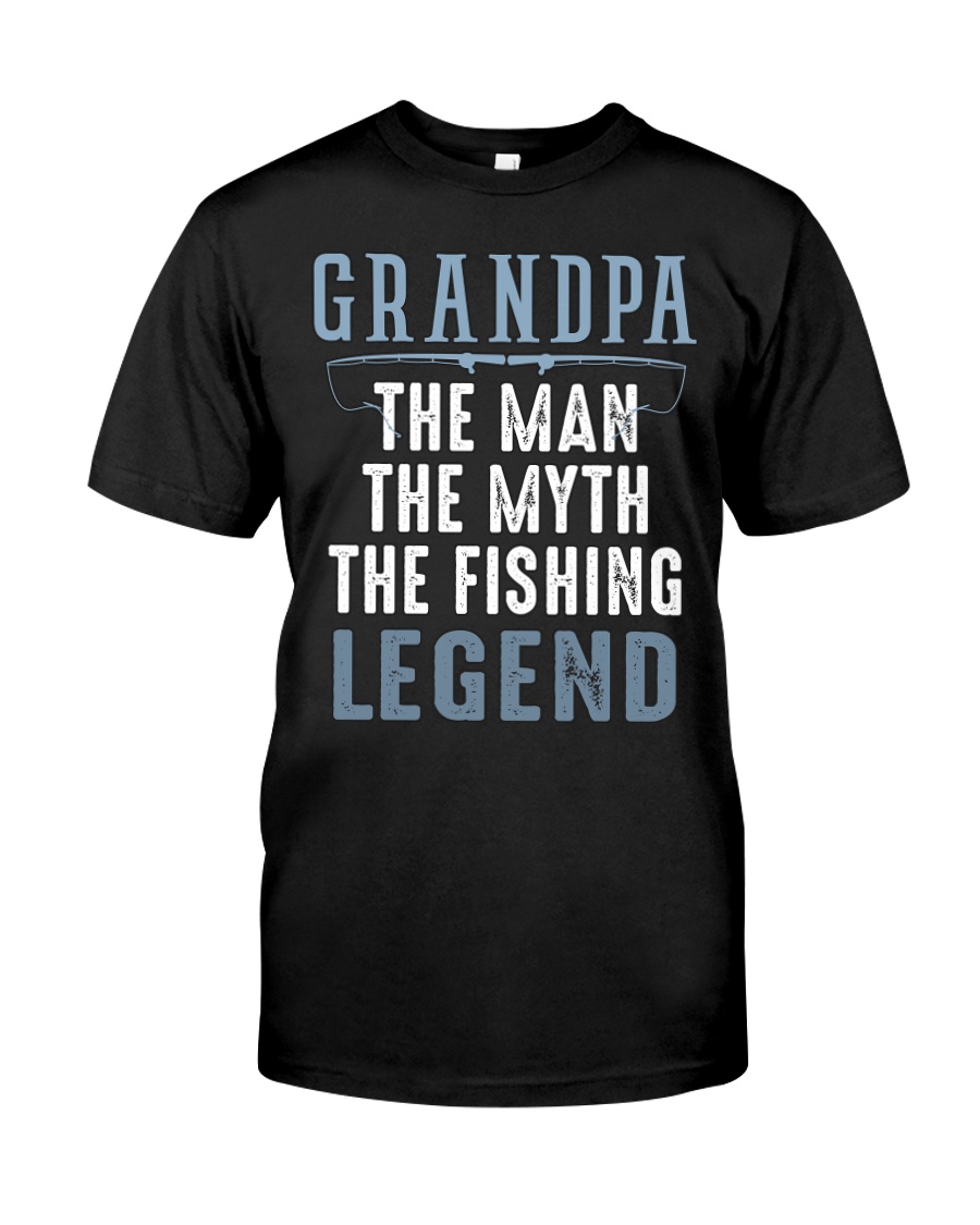 Grandpa Fishing Legend Classic T-Shirt