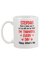 Stepdad You're A Brave Guy Mug back