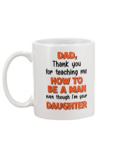Dad Raise Like Man Mug back