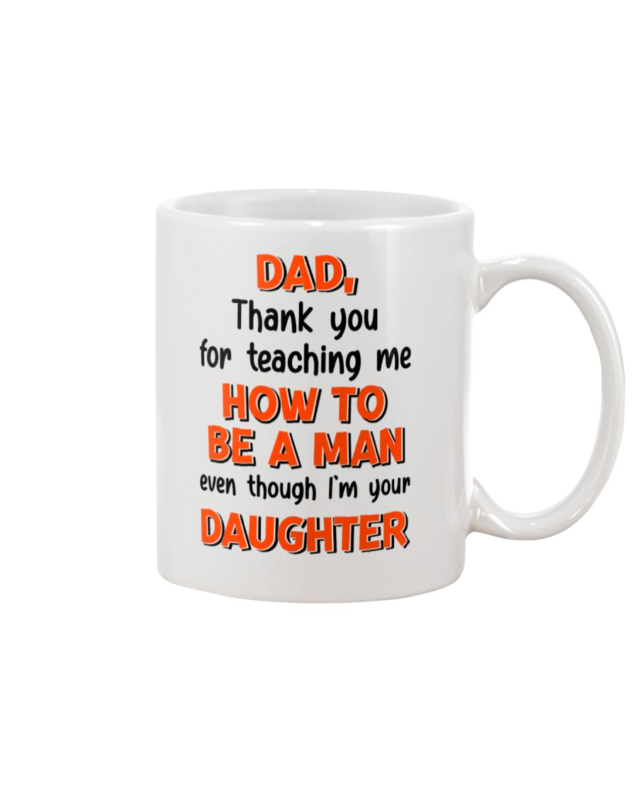 Dad Raise Like Man Mug