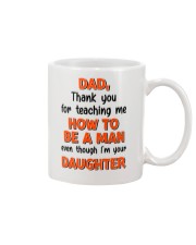 Dad Raise Like Man Mug front