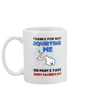 Squirting Me On Mum's Face AUS Mug back