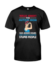 Walk Away Autism Mom Classic T-Shirt thumbnail