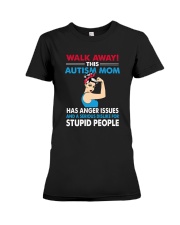 Walk Away Autism Mom Premium Fit Ladies Tee thumbnail