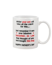 Whilst Your Son Mug front
