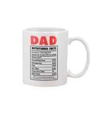 Dad Nutritional Facts Mug front