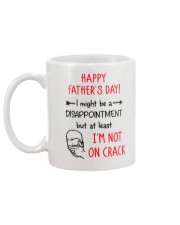 Not On Crack Mug back
