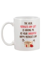 Real Mother's Day Gift Daughter Mug back