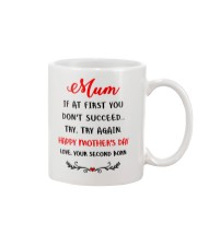 Mum Try Try Again Mug front