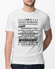 Lucky Husband Classic T-Shirt lifestyle-mens-crewneck-front-13