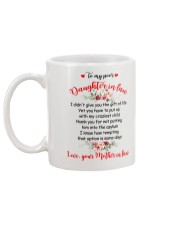 To My Dear Daughter-in-law Mug back