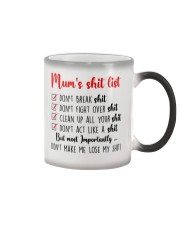 Mom Shit list Color Changing Mug thumbnail