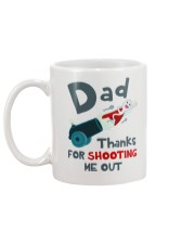 Dad Shooting Me Out Mug back