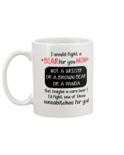 Fight A Bear For You Mug back