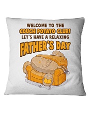 Couch Potato Club Square Pillowcase front