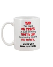 Dad Did Well Mug back