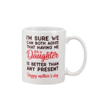 Me For Daughter Mug front
