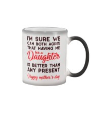 Me For Daughter Color Changing Mug thumbnail