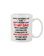 Dad Being Both Parents Mug front