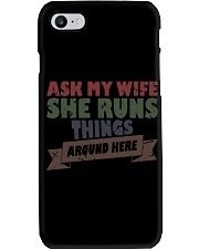 My wife runs things Phone Case thumbnail