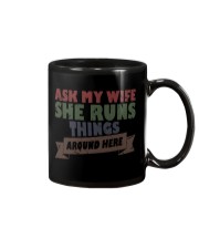 My wife runs things Mug thumbnail
