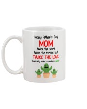 Twice The Love Single Mom Mug back