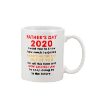 Father's Day 2020 How Excited I Am AUS Mug front