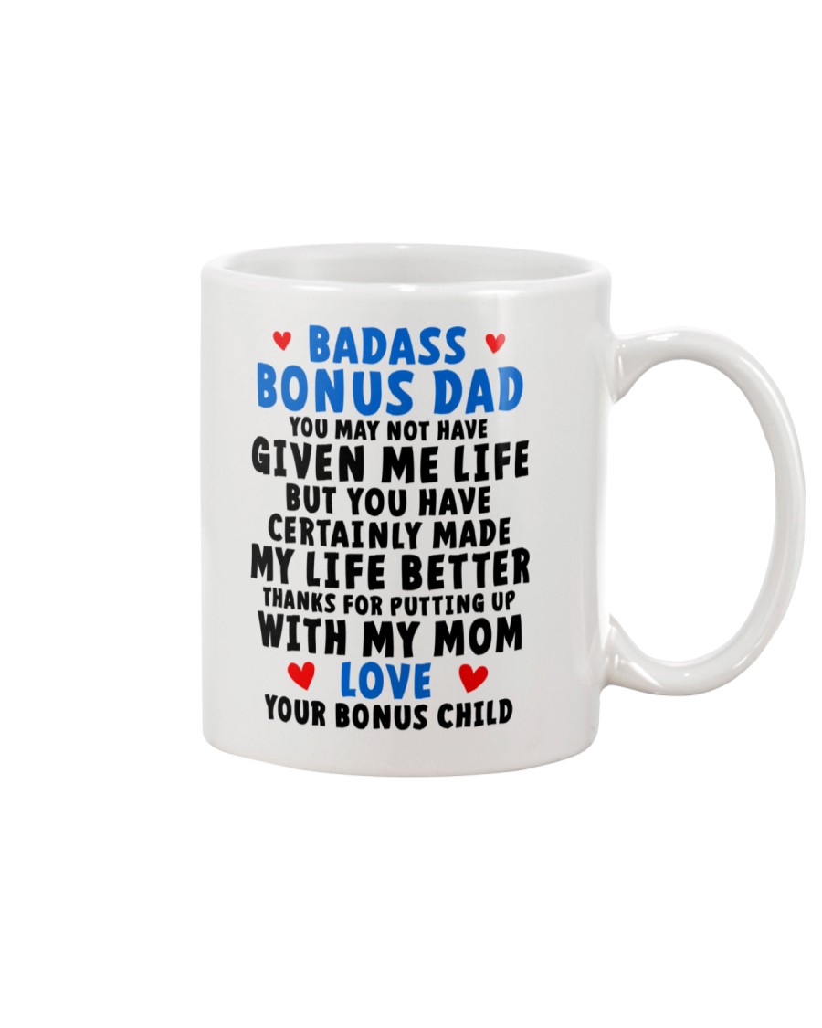 Badass Bonus Dad Putting Up Mug