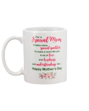 To Special Mom Mug back