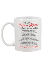 To My Future Mother-in-law Mug back