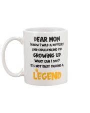 Not Easy Raising A Legend Mug back