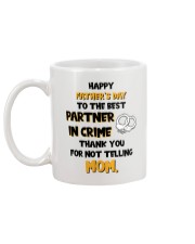 Best Partner In Crime Mug back