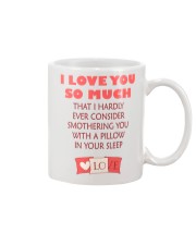 I love you so much Mug front